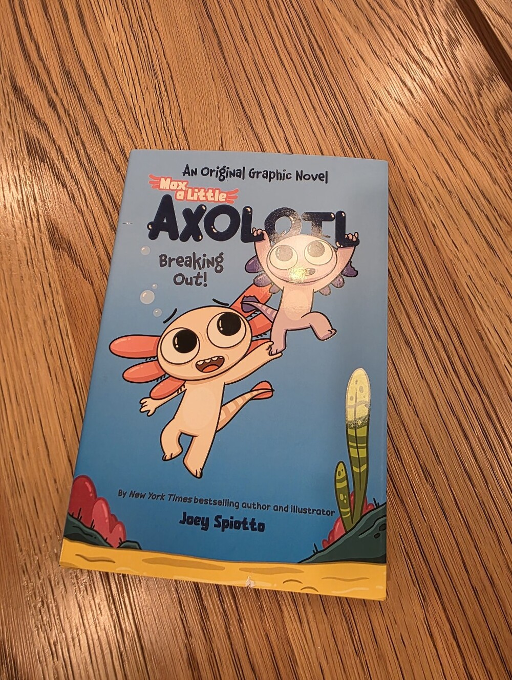 Mac A Lottle Axolotol Graphic Novel Hardcover